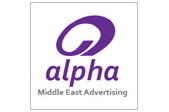 alpha advertising logo